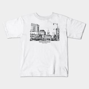 Fayetteville - North Carolina Kids T-Shirt